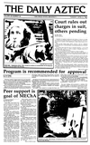 The Daily Aztec: Tuesday 04/09/1985