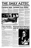 The Daily Aztec: Monday 03/12/1984