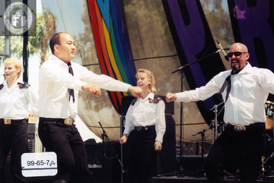 Performers at Pride Festival, 1999