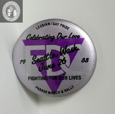 "FDC Celebrating our love fighting for our lives, Seattle," 1988