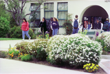 Students in Mediterranean Garden, 1996