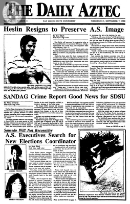 The Daily Aztec: Wednesday 09/07/1988