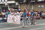 Project Life Guard marchers in Pride Parade, 1990