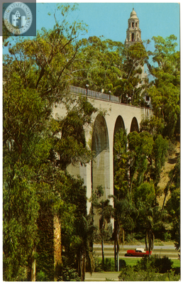 California Tower and Cabrillo Bridge, Balboa Park