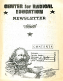 Center for Radical Education Newsletter