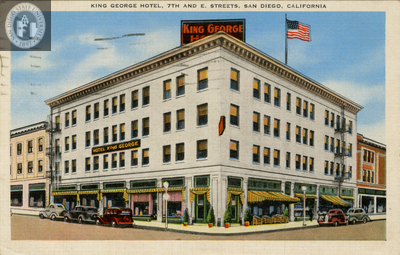 King George Hotel, San Diego, California