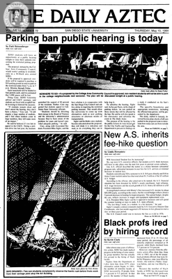 The Daily Aztec: Thursday 05/10/1984