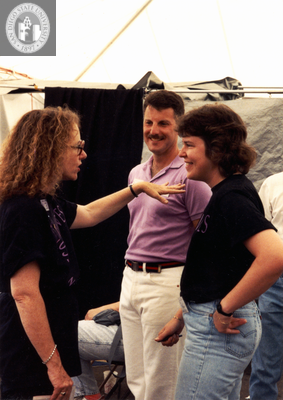 LGASD board members at Pride festival, 1991