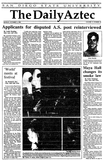The Daily Aztec: Monday 10/09/1989