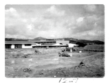 Aztec Center construction site after heavy rains, 1966