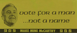 Vote for a man...not a name, 1968