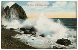 Stormy scene at Catalina Island, California