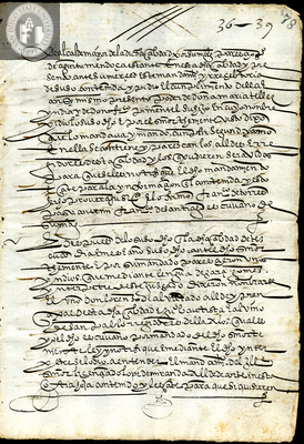 Urrutia de Vergara Papers, page 78, folder 8, volume 1, 1570
