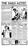 The Daily Aztec: Friday 03/22/1985