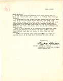 Letter from Frank M. Graham, 1942
