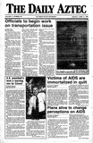 The Daily Aztec: Monday 04/11/1988