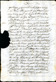 Urrutia de Vergara Papers, back of page 66, folder 16, volume 2, 1693