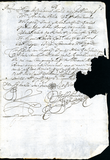 Urrutia de Vergara Papers, page 77, folder 16, volume 2, 1693
