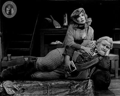 Diana Frothingham and Victor Buono in King Henry IV, Part 2, 1962