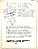Bad news. The marines are coming!, 1971
