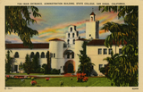 Front of Hepner Hall, Hardy Tower, San Diego State