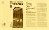 A clean environment yes on 9, 1972