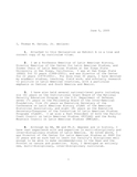 Affidavit for political asylum for a Nicaraguan, 2005