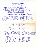 Flyer to occupy the Reserve Officer Training Corps (ROTC), 1970