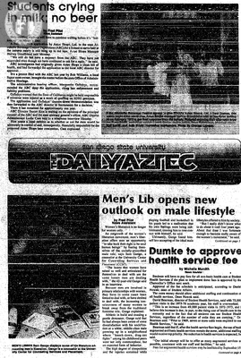 The Daily Aztec: Thursday 09/01/1977