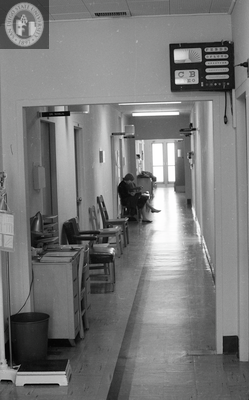 Student health services hallway