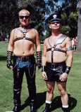 People dressed as leather fetishists at Pride Festival, 1998