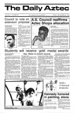 The Daily Aztec: Friday  09/25/1987