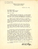 Letter from Armand Selinger, 1942