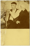 Postcard of de Zubiaurre's The Golden Wedding