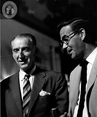 Joseph Verner Reed and Allen Fletcher in Shakespeare Festival, 1962
