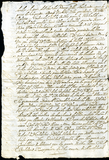 Urrutia de Vergara Papers, back of page 34, folder 13, volume 2, 1707