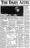 The Daily Aztec: Monday 05/22/1989
