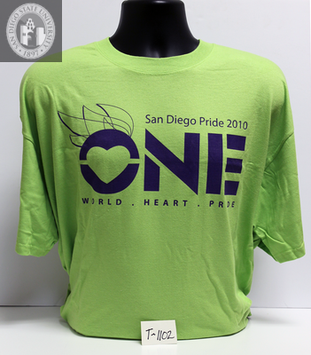 "ONE World, Heart, Pride:  San Diego Pride, 2010"