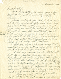 Letter from Daniel F. Fitzek, 1942