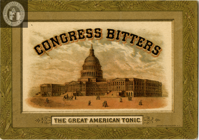 Congress Bitters, the great American tonic