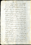 Urrutia de Vergara Papers, back of page 142, folder 9, volume 1, 1664