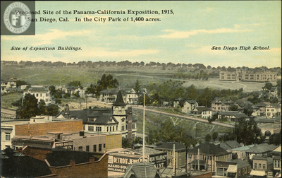Proposed Site of Panama-California Exposition