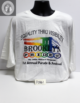 "Equality thru Visibility, Brooklyn Pride, 1st Annual Parade, 1997"