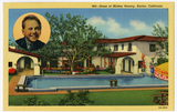 Home of Mickey Rooney, Encino, California, 1940