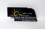 "1985-2005 only the beginning 20 years of pride," 2005