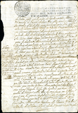 Urrutia de Vergara Papers, back of page 33, folder 13, volume 2, 1707