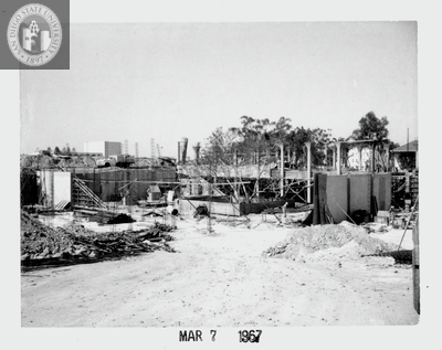  Aztec Center construction site, 1967