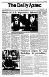The Daily Aztec: Friday 04/04/1986