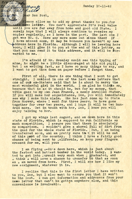 Letter from Jack F. Biery, 1942