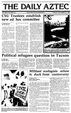The Daily Aztec: Tuesday 11/26/1985
